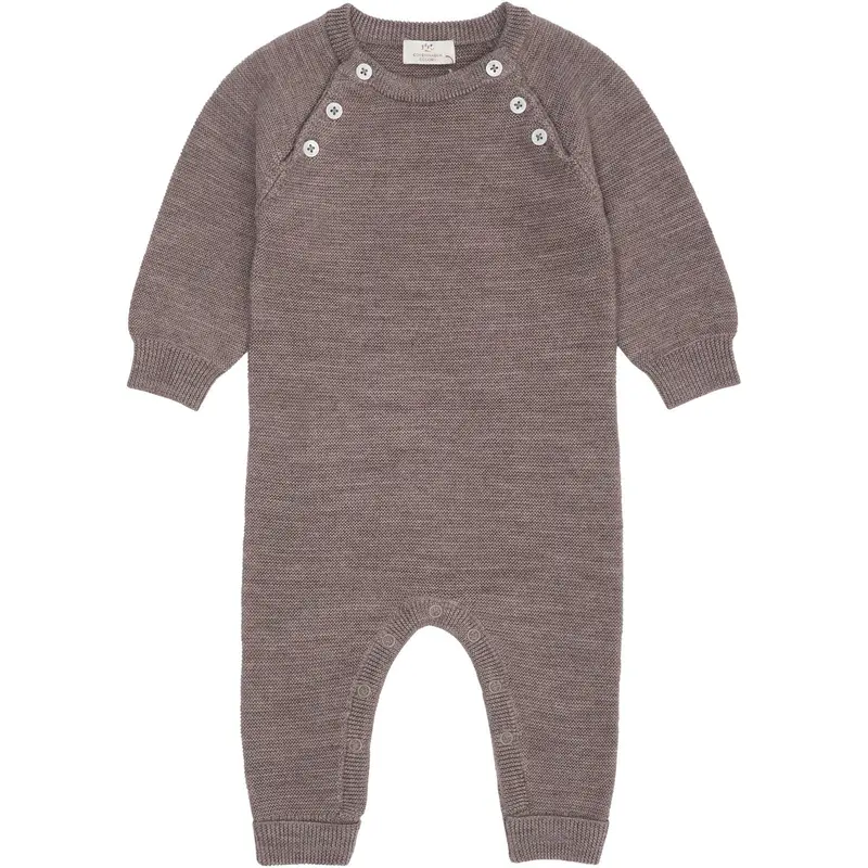 Copenhagen Colors Natural Mel Merino Baby Full Body In Garter Stitch 1