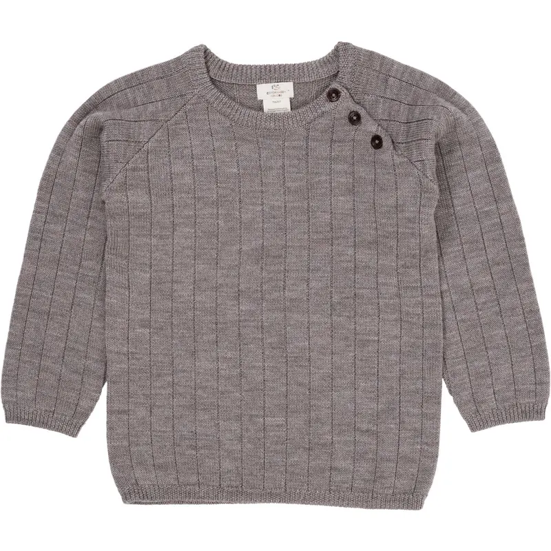 Copenhagen Colors Natural Melange Merino Striktrøje 1