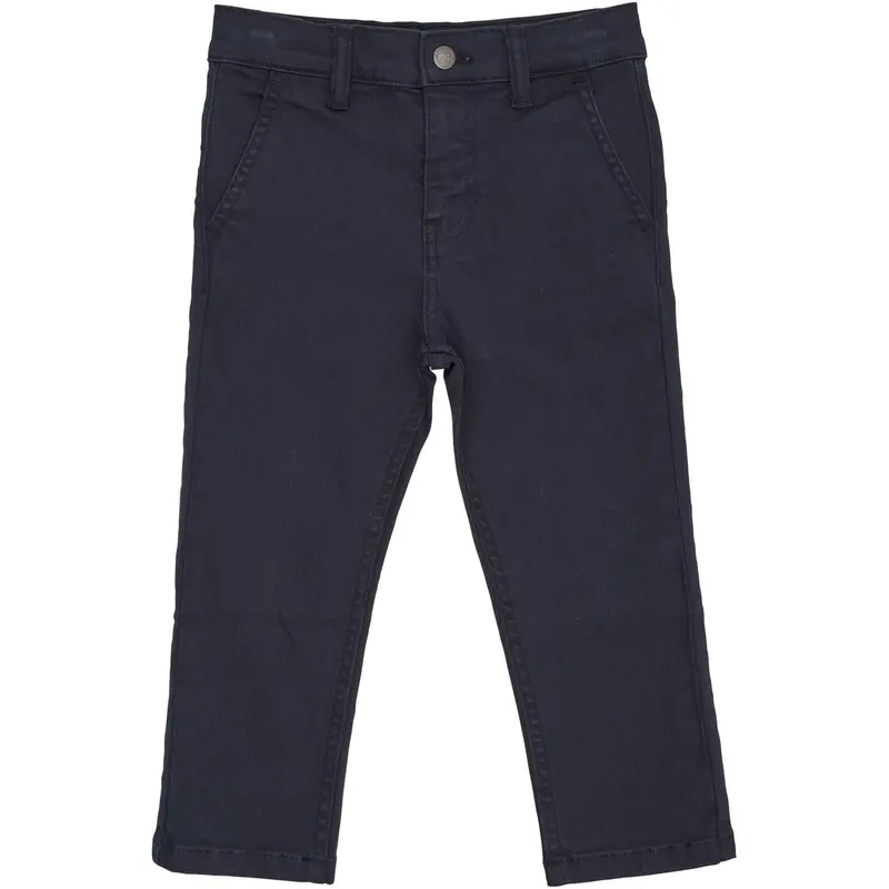 Copenhagen Colors Navy Twill Chinos Slim - Med Stretch 1