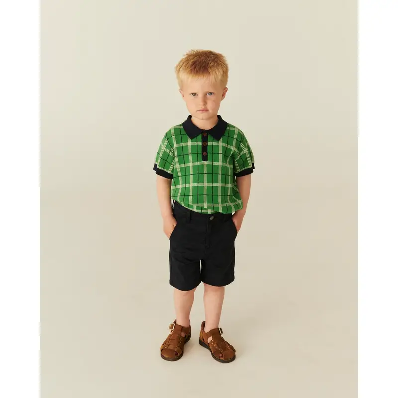Copenhagen Colors Navy Twill Shorts W. Cuff 2