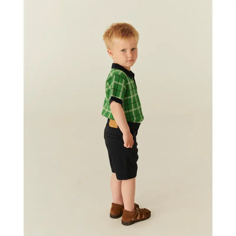 Copenhagen Colors Navy Twill Shorts W. Cuff 3