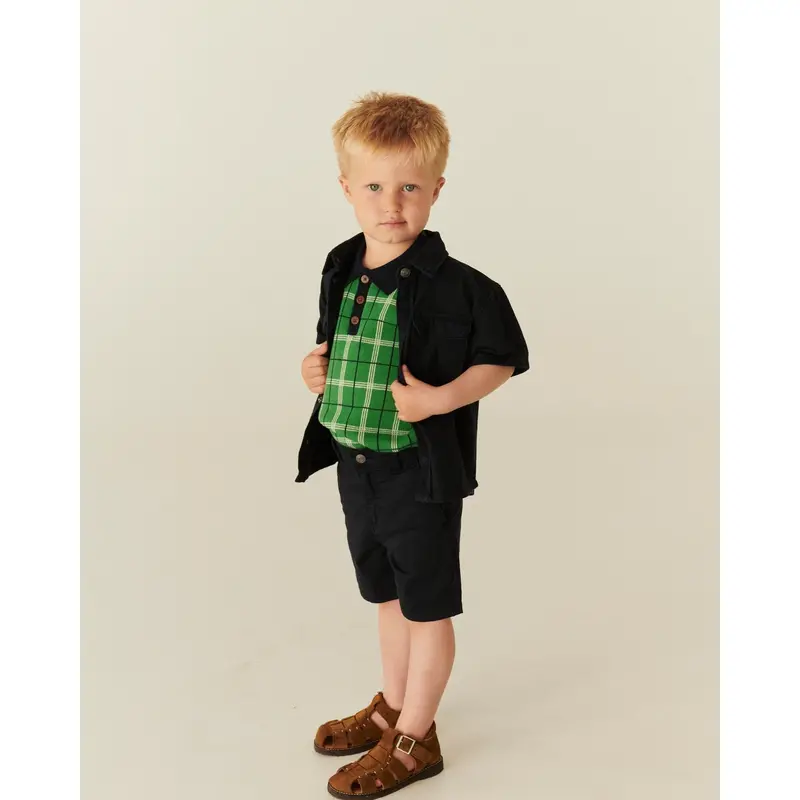 Copenhagen Colors Navy Twill Shorts W. Cuff 4
