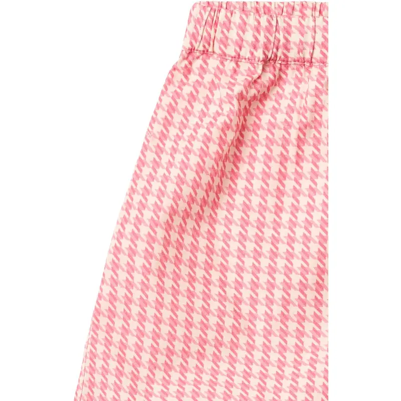 Copenhagen Colors Pink Houndstooth Mini Houndstooth Deco Sæt 2
