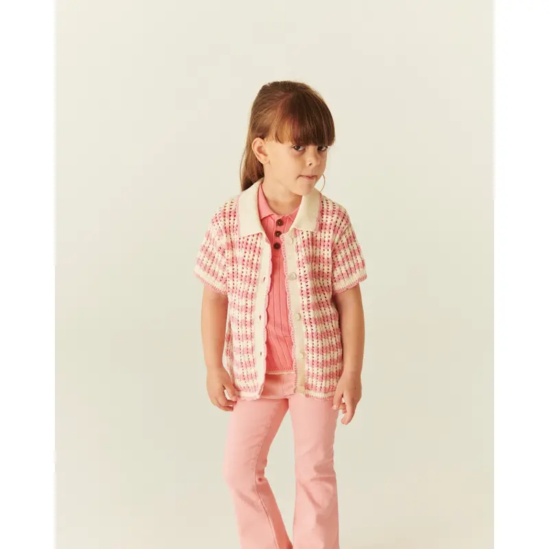 Copenhagen Colors Pink Jeggings Solid W. Flare 2