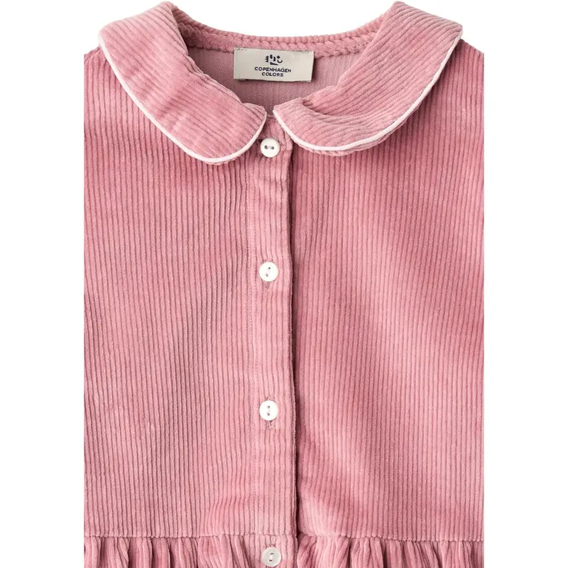 Copenhagen Colors Rose Comb Corduroy Bluse W. Emb. 5