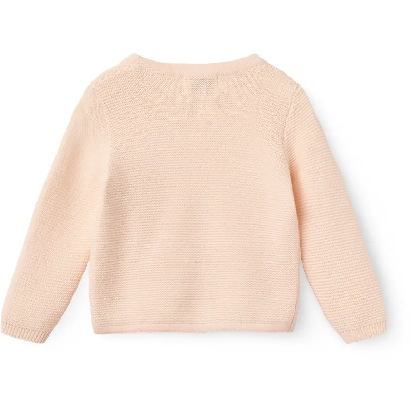 Copenhagen Colors Soft Pink Baby Cross-Over Cardigan 2