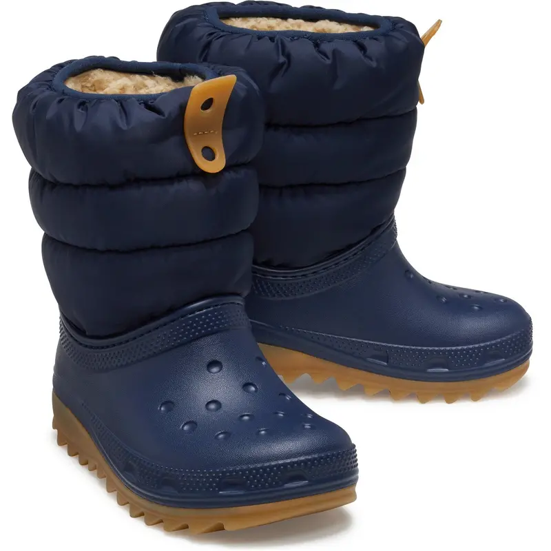 Crocs Navy/Gum Classic Neo Puff Støvle 1