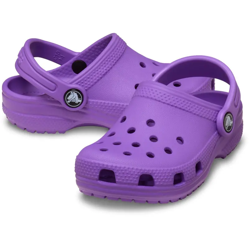 Crocs Purple Classic Clog T Ppl 1
