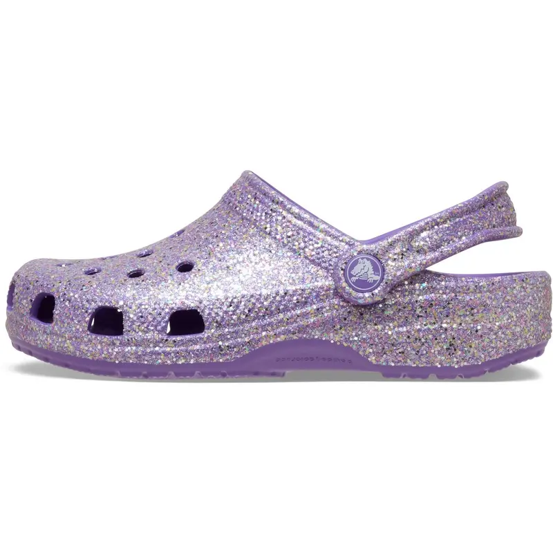 Crocs Purple Classic Fantasy Glitter Clog K Ppl 3