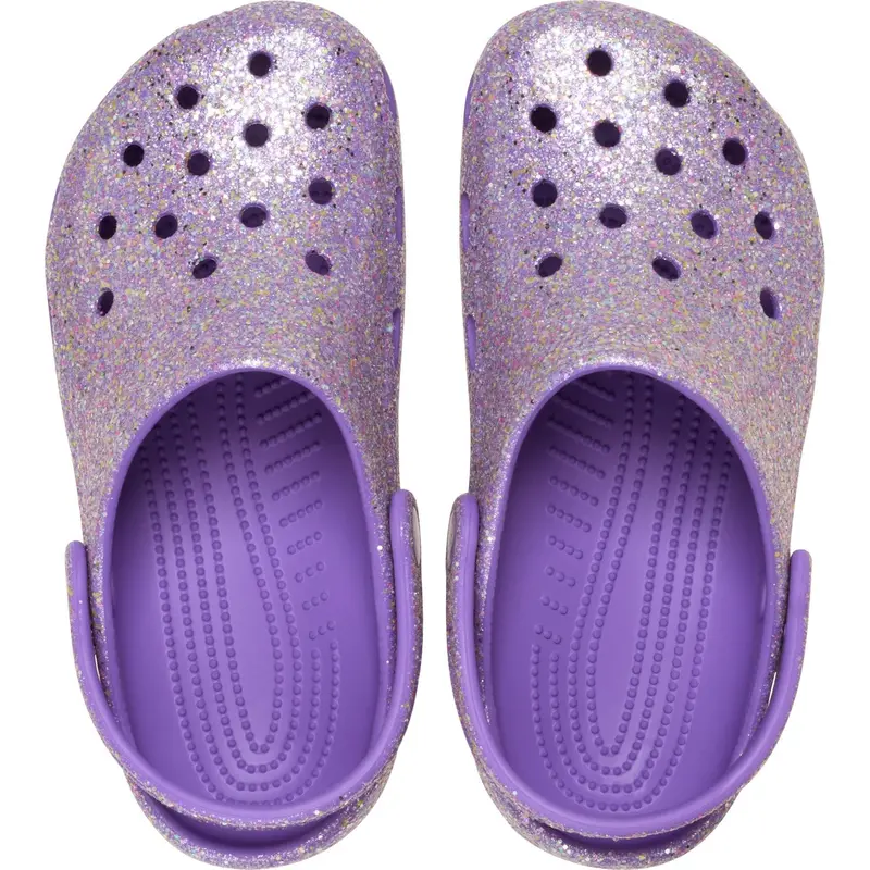 Crocs Purple Classic Fantasy Glitter Clog K Ppl 5
