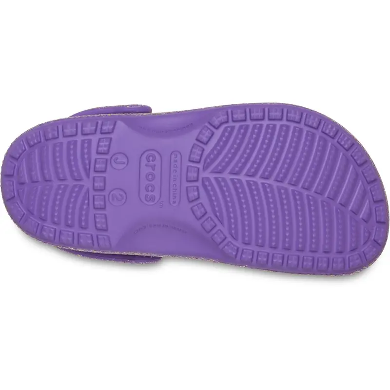 Crocs Purple Classic Fantasy Glitter Clog K Ppl 7
