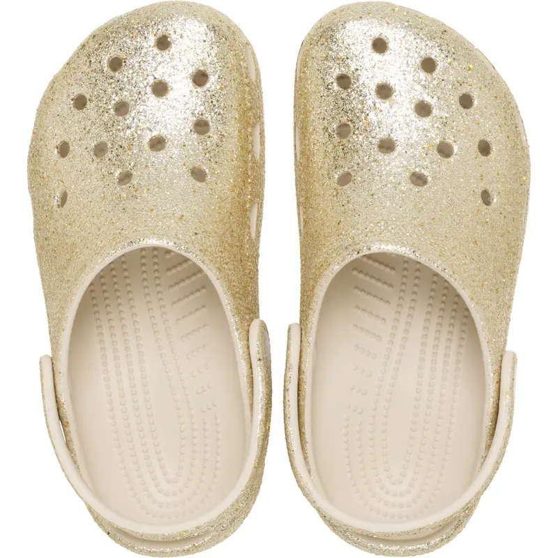 Crocs Sandstone Classic Chunky Glitter Clog K Sdt 5