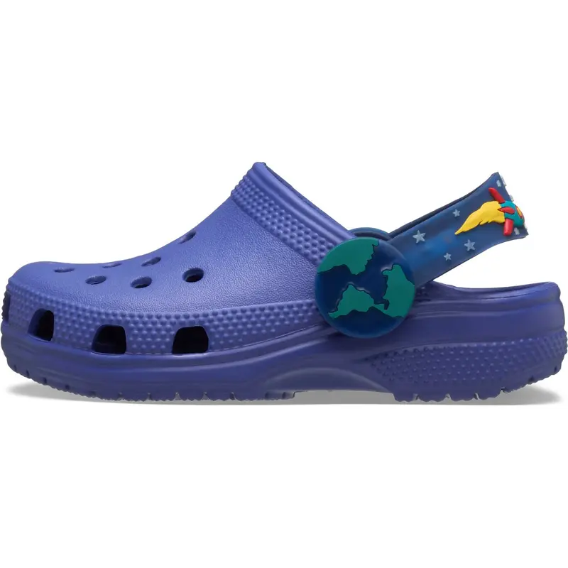 Crocs Sapphire Classic Imagination Lights Backstrap Clog 4