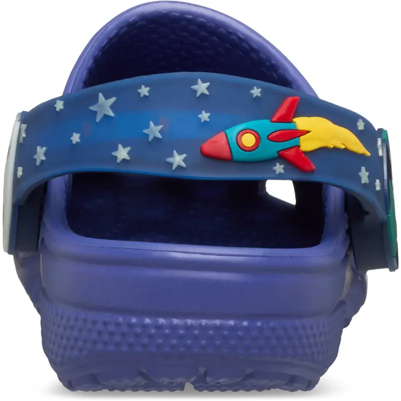 Crocs Sapphire Classic Imagination Lights Backstrap Clog 5