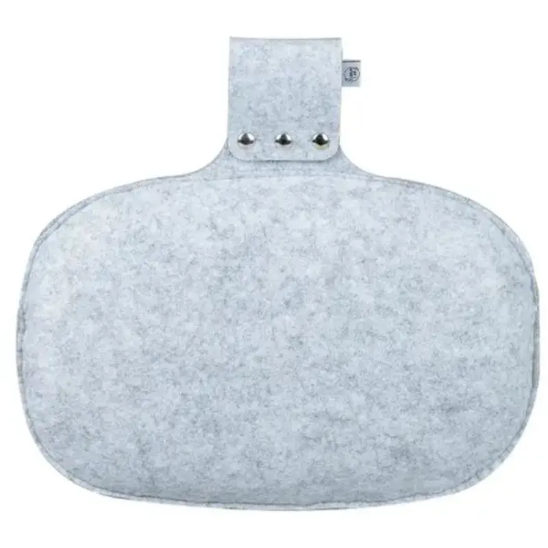 Curve Lab Light Grey Felt Pude 1