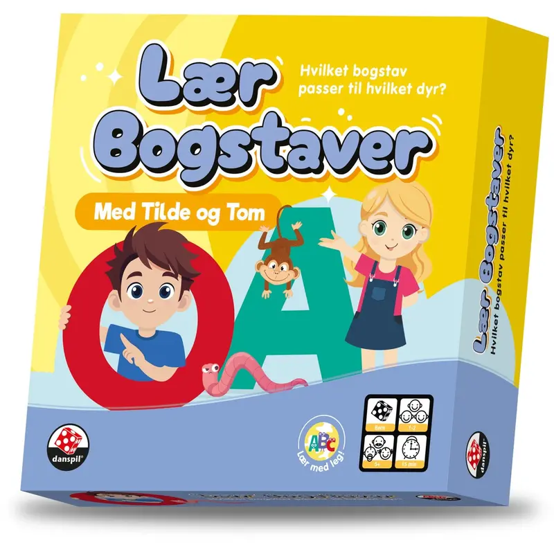Danspil Lær Bogstaver 1