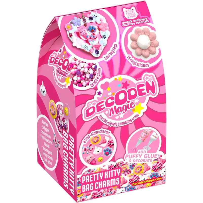 Decoden Magic Mini Smuk Kat Taskevedhæng 1