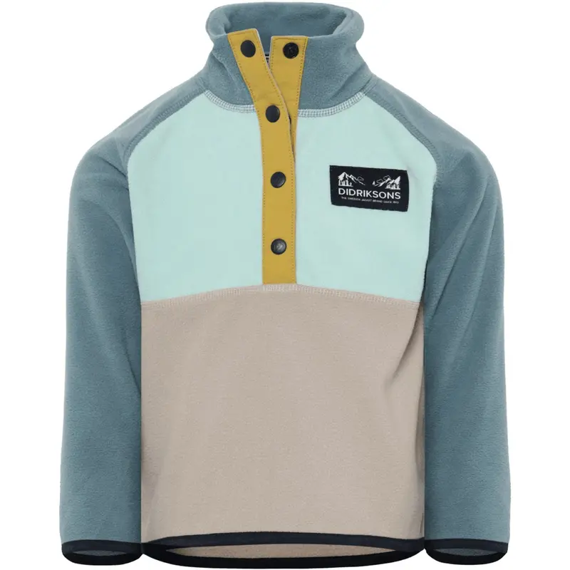 Didriksons Ocean Mint Monte Kids Half Bu 5 1