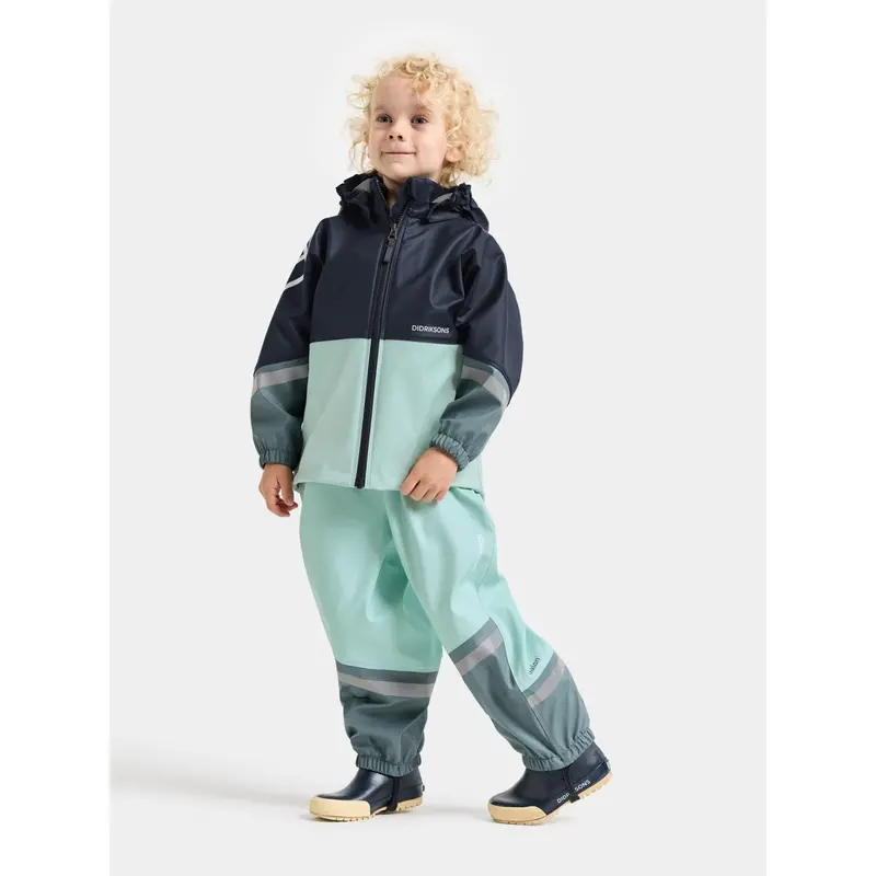 Didriksons Ocean Mint Waterman Kids Sæt 12 2