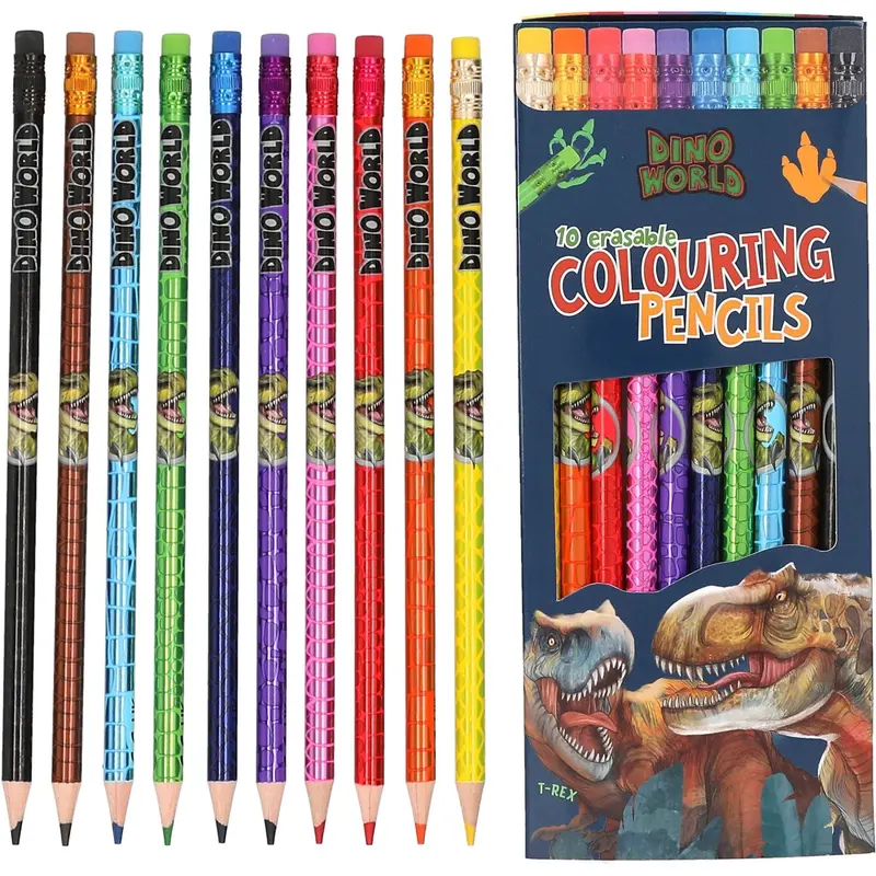 Dino World Erasable Farveblyanter 1