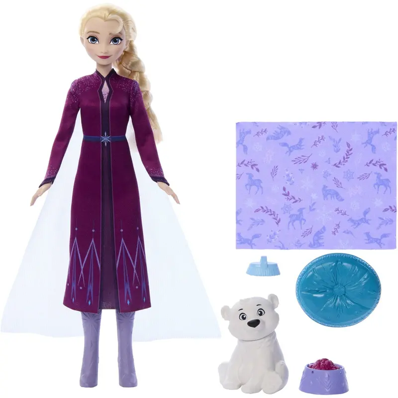 Disney Frozen Elsa Og Baby Bjørn 1