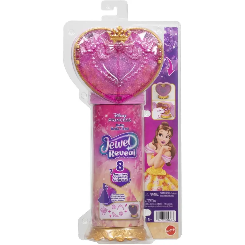 Disney Princess Mode-Dukke Afslør Belle 1
