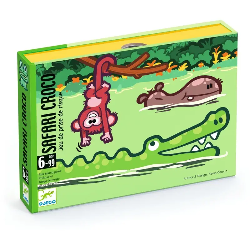 Djeco Kortspil, Safari Croco 1