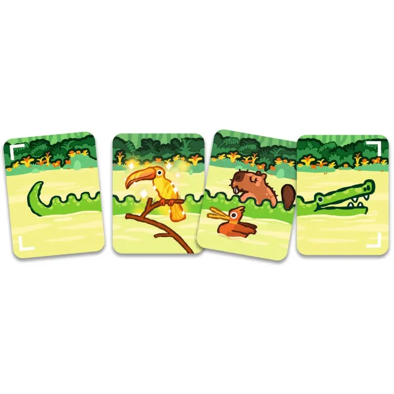 Djeco Kortspil, Safari Croco 2