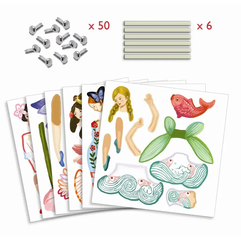 Djeco Kreative Sprællefigurer, Feer 2