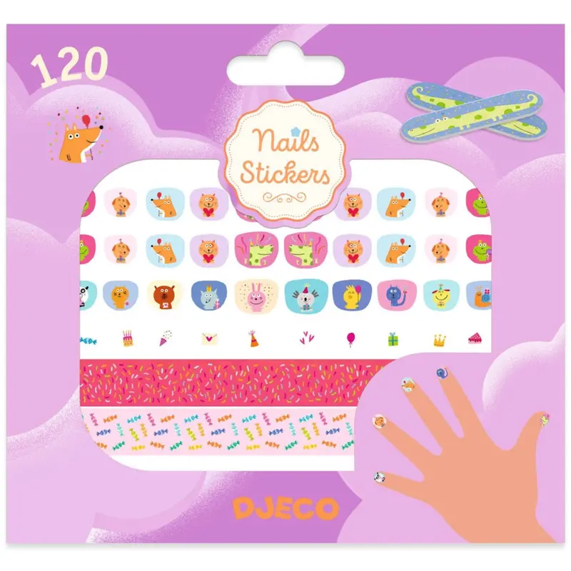 Djeco Neglestickers, Happy Birthday! 1