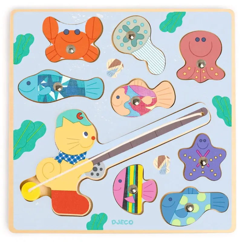 Djeco Puzz & Fish, Fiskerkat 1