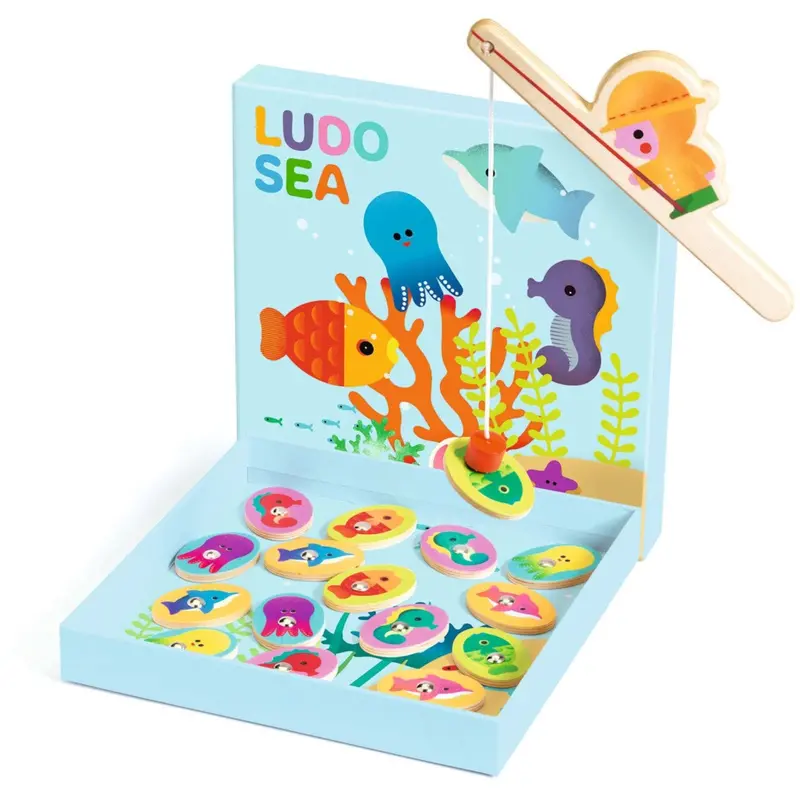 Djeco Trælærespil, Ludo Havet 4 Spil 1