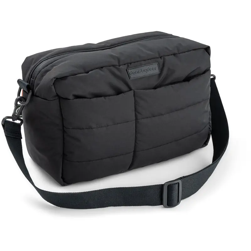 Donebydeer Black Quiltet Barnevognstaske 1