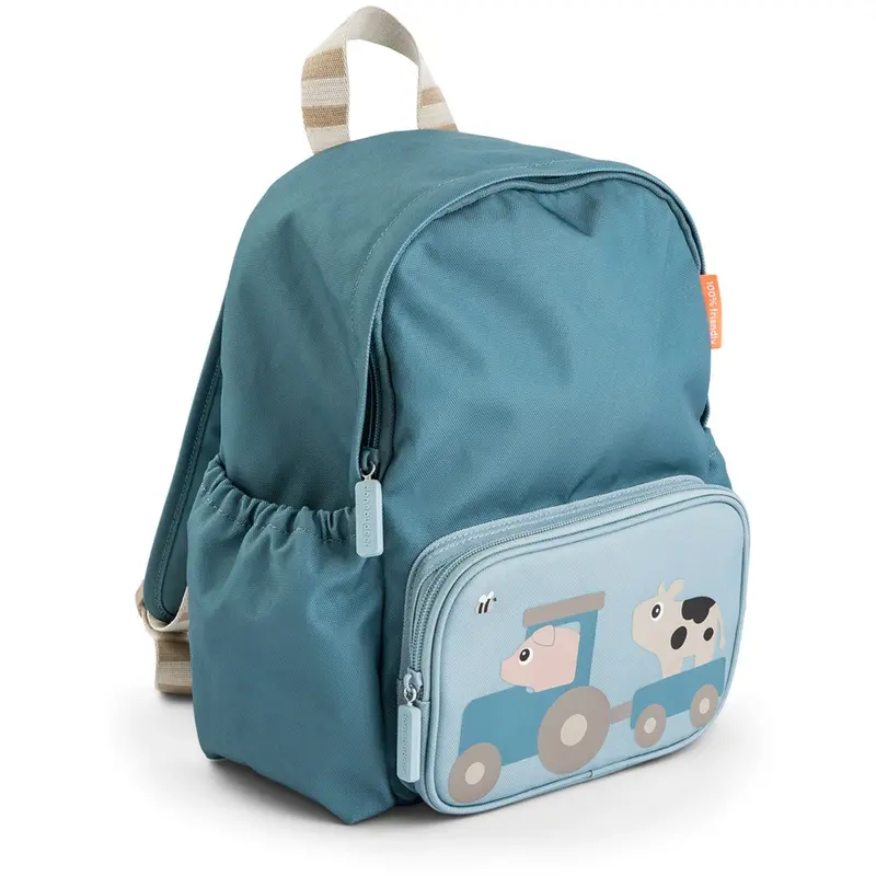 Donebydeer Blue Børnerygsæk Tiny Farm 7,5 L 1