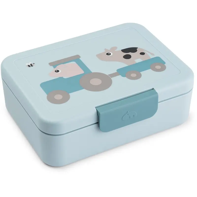 Donebydeer Blue Madkasse Med Opdeler Tiny Farm 1