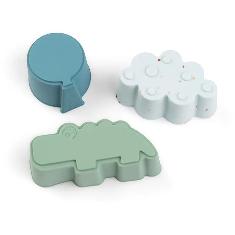 Donebydeer Blue Silikoneforme 3-Pak Happy Clouds 1