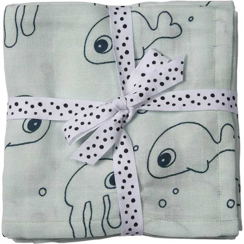 Donebydeer Blue Svøb 2-Pak Sea Friends 1