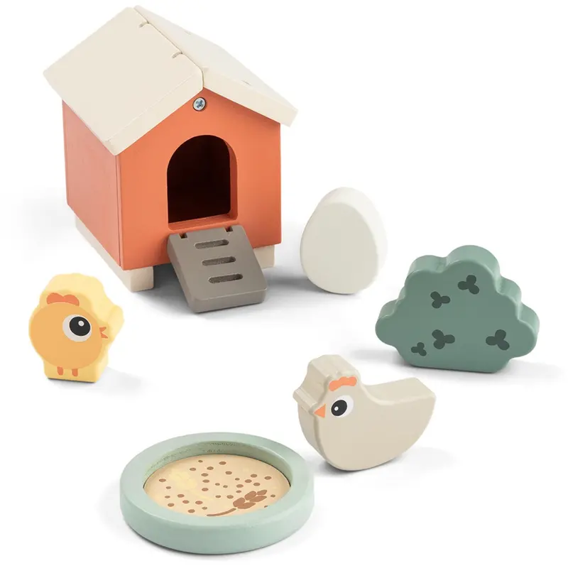 Donebydeer Colour Mix Tiny Farm Legesæt Clucky 1