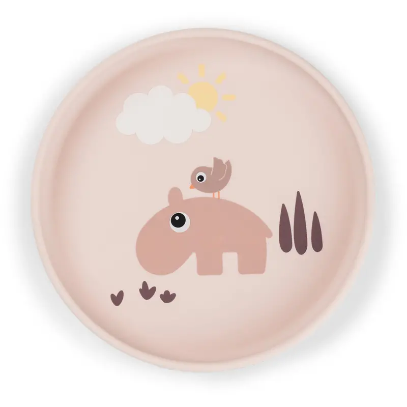 Donebydeer Playground Powder Silikone Stick&Stay Tallerken 1
