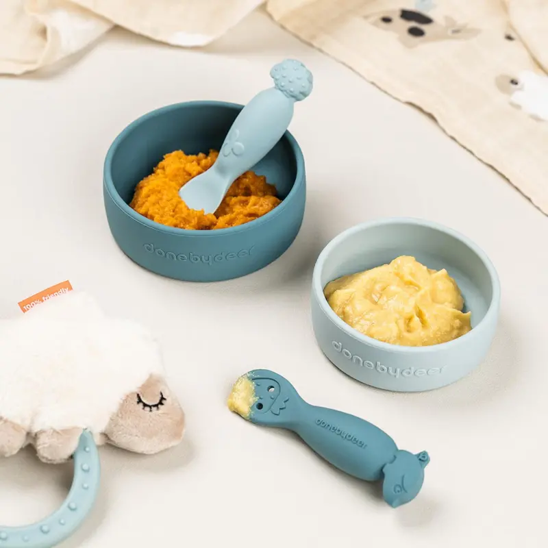 Donebydeer Tiny Farm Blue Læringsske Sæt 2
