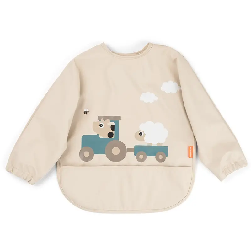 Donebydeer Tiny Farm Sand Hagesmæk Med Ærmer Og Lomme 1