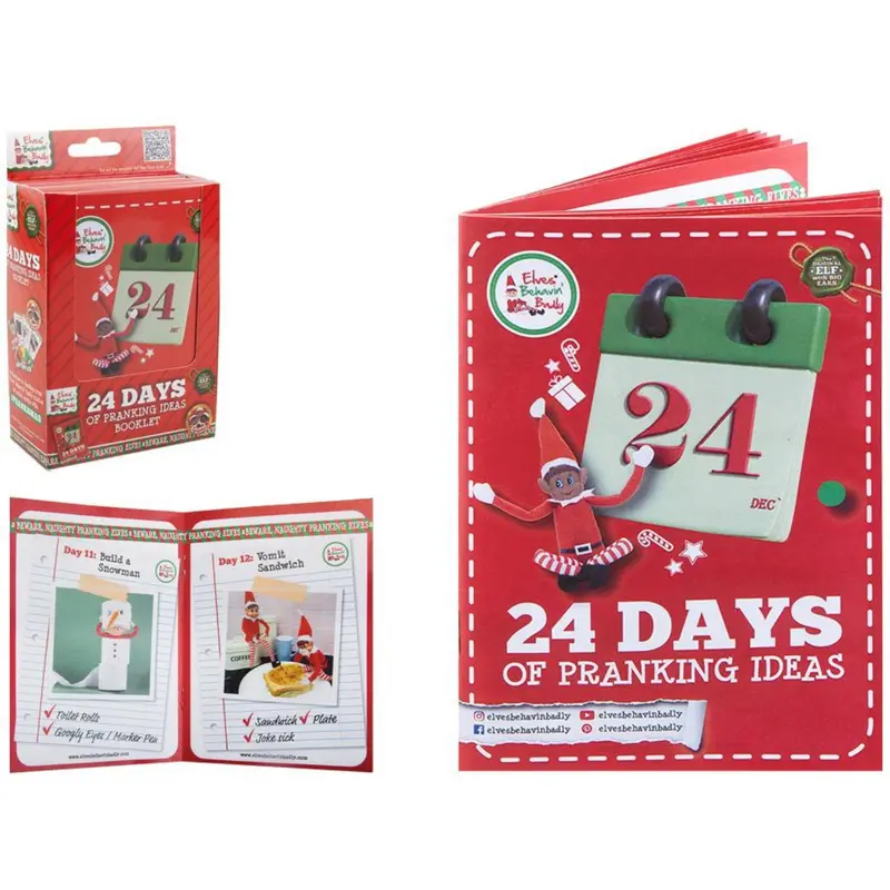 Elves Behavin' Badley 24 Days Of Pranking Ideas Bog Cdu 1