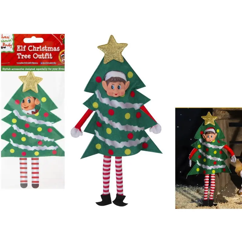 Elves Behavin' Badley Elf Christmas Tree Kostume 1