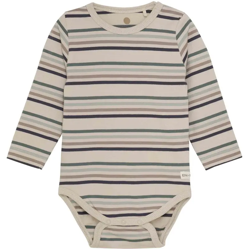 En Fant Balsam Green Body Ls Stripe 1