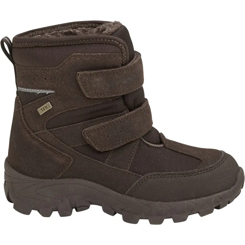 En Fant Chocolate Brown Støvler Velcro Tex 2