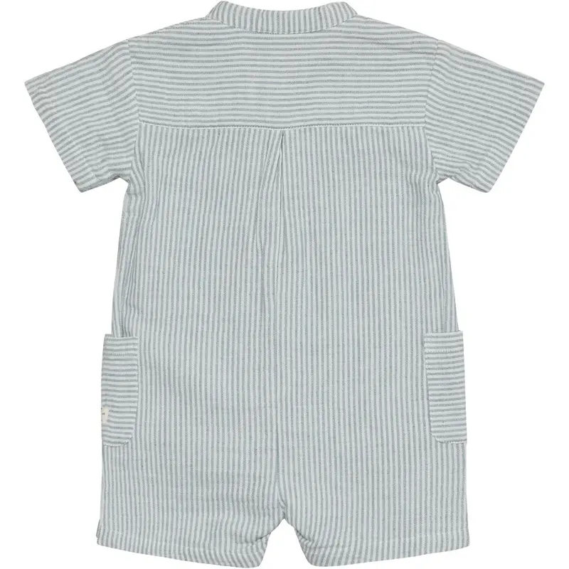 En Fant Citadel Playsuit Muslin Stripe 3