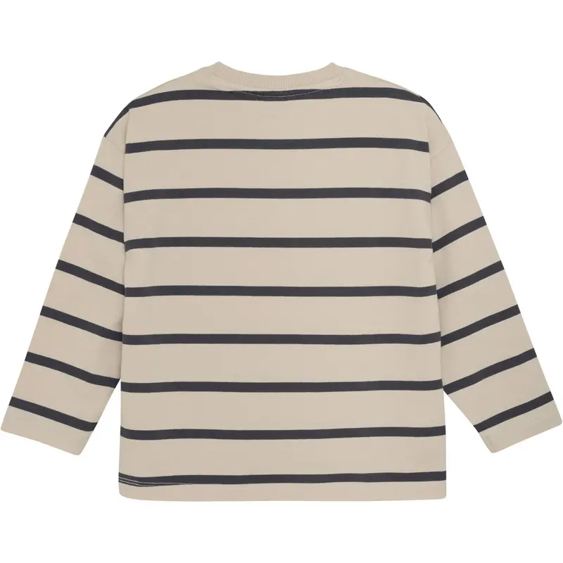 En Fant Ebony T-Shirt Ls Stripe Oversize 2