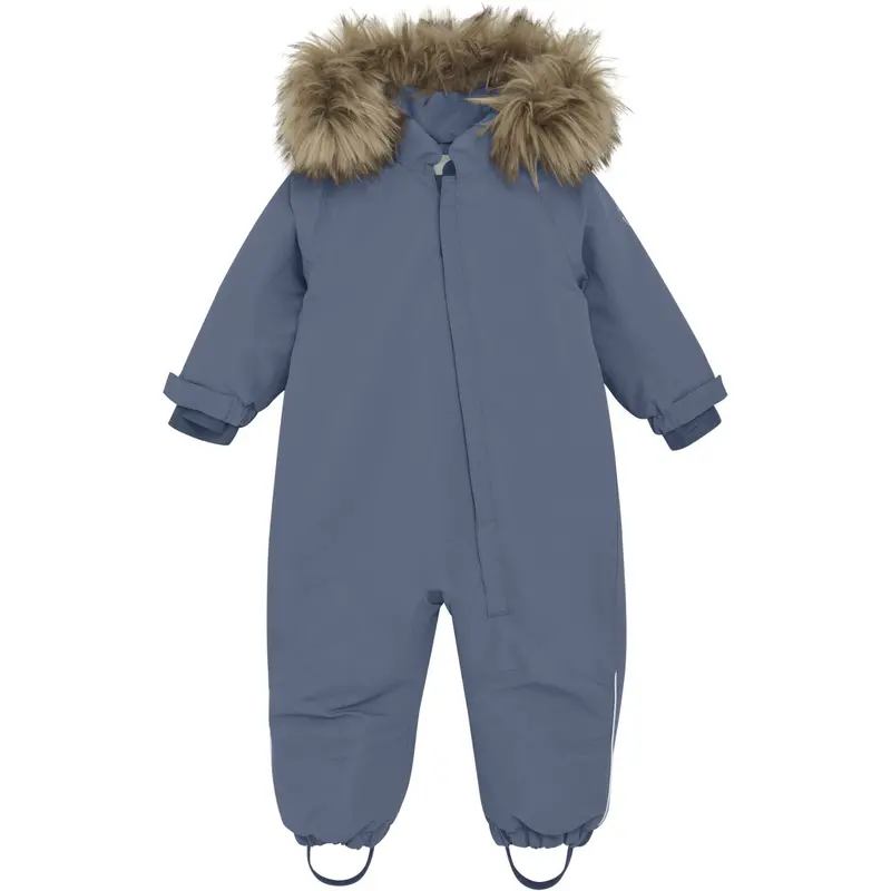 En Fant Flint Stone Baby Flyverdragt W. Fake Pels 1