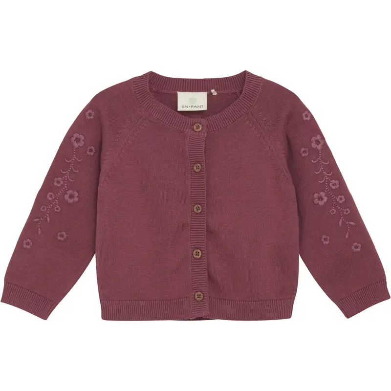 En Fant Roan Rouge Cardigan Strik 1