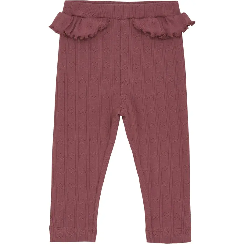 En Fant Roan Rouge Leggings Pointelle 1